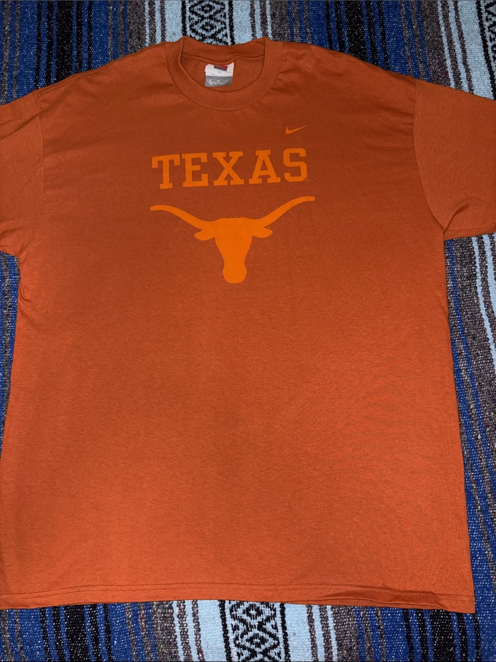 Vintage 90s Nike University of Texas Longsleeve Tee Shirt